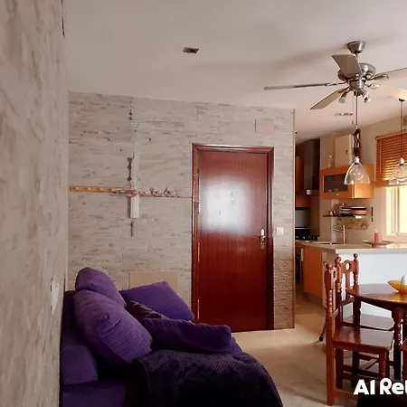 Acogedor Centro Playa 2habtn,aa-wifi-parking Gratis Calle Apartment