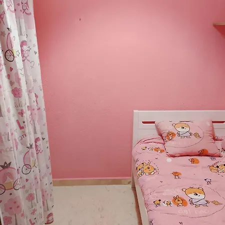 Acogedor Centro Playa 2habtn,aa-wifi-parking Gratis Calle Apartment *