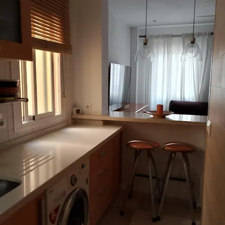 Acogedor Centro Playa 2habtn,aa-wifi-parking Gratis Calle *